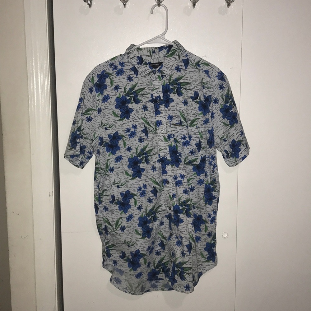Floral Button Up